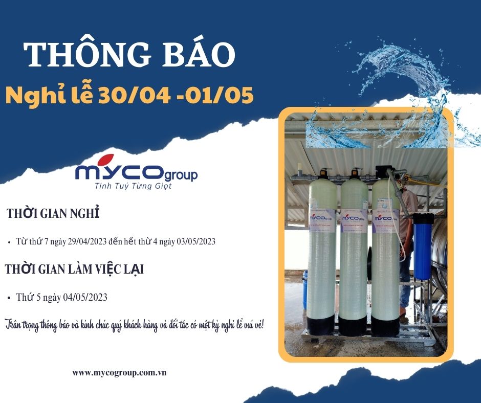 Thông báo nghỉ lễ 30/4 và 1/5 năm 2023 của Công ty TNHH MYCO Việt Nam