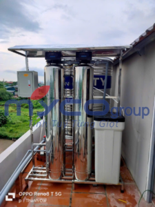 Bộ Lọc Tổng Đầu Nguồn Nước Máy 2 Trụ Vỏ Inox