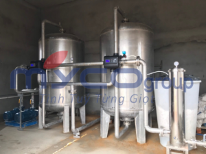 hệ thống làm mềm nước cứng 9000l/h