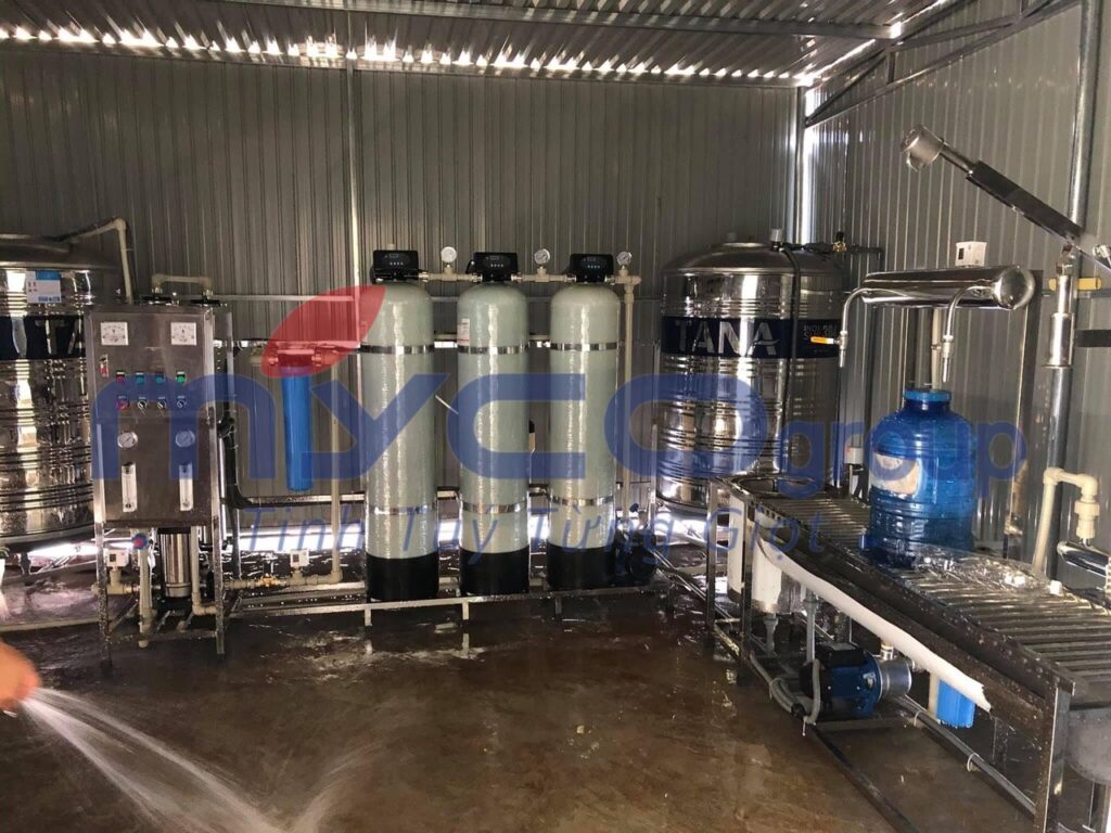 xử lý nước sạch sản xuất đồ uống