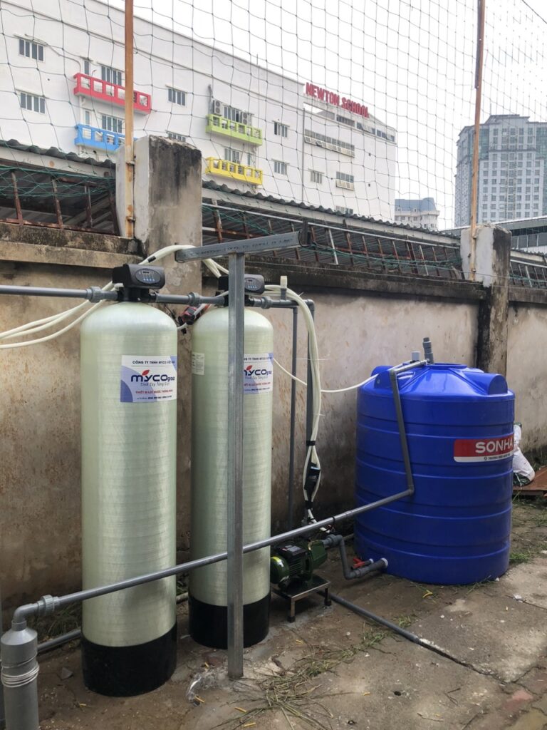 Hệ thống lọc nước giếng khoan 3000l/h