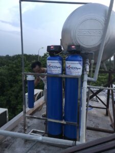 Lọc nước giếng khoan tại Bắc Giang