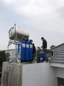 Lọc nước giếng khoan tại Thái Bình